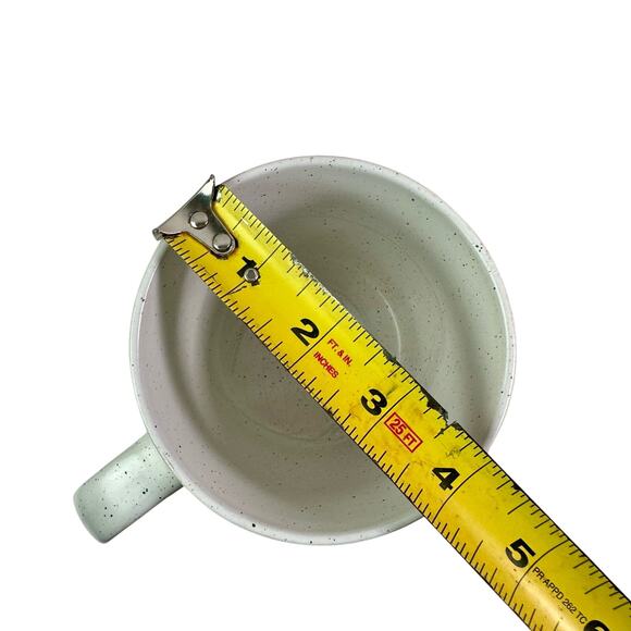 3/$20 I Love My Cat White Speckled Ceramic Graphic Wide Coffee Mug Tea Dishes - Picture 5 of 6